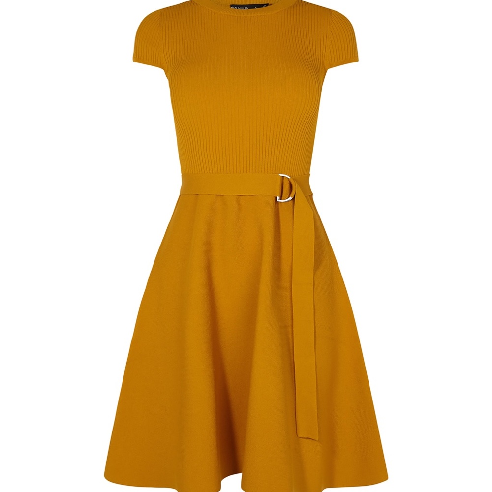 Karen Millen  Knit Dress Sz L UK sz16